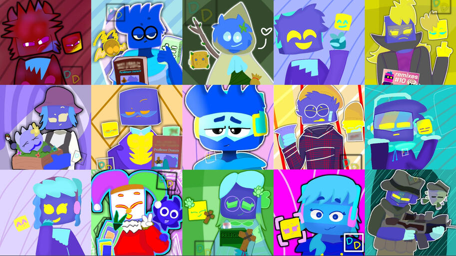 All my Dash's Original Characters (Ocs)